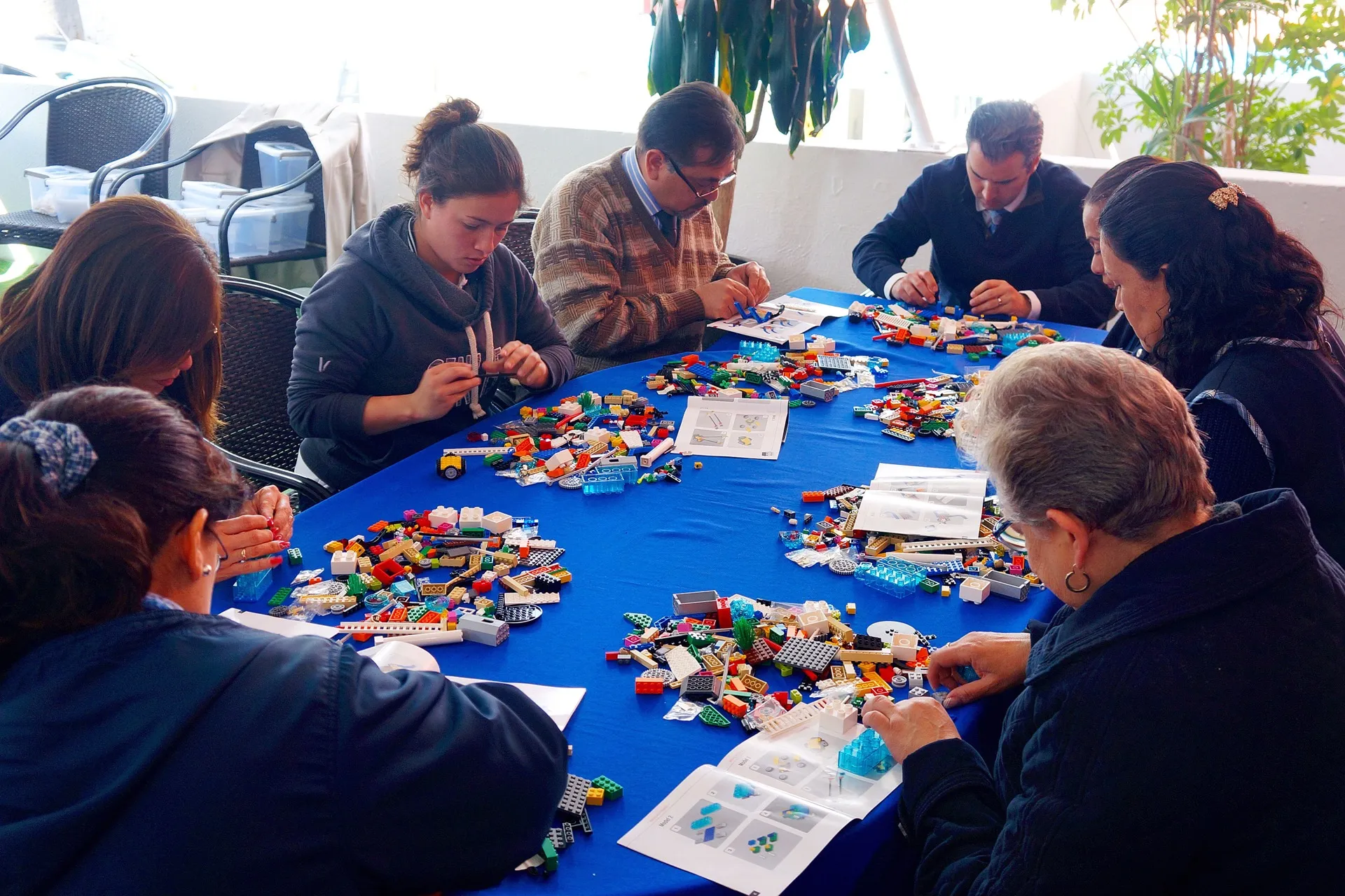 Taller de diagnóstico de marca con el equipo de un colegio